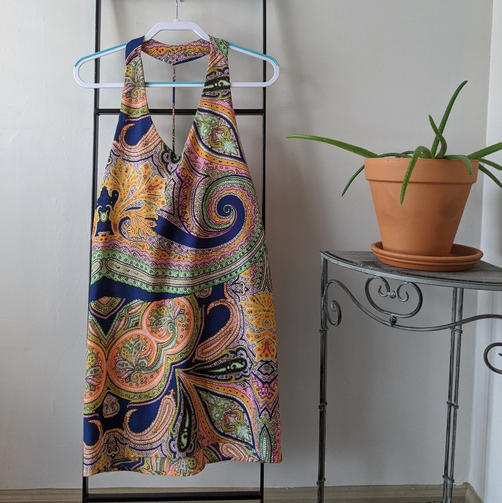 Fun patterned dress